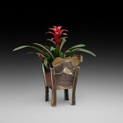 Arts and Crafts Copper and Brass Planter/wine Cooler