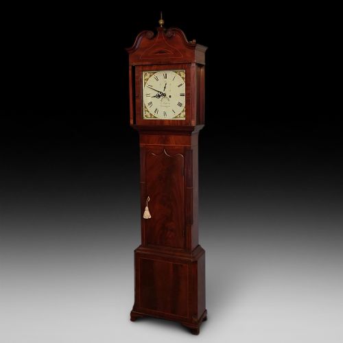 George III Mahogany Cased 8 Day Longcase Clock
