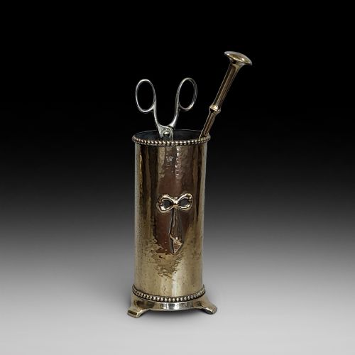 1920'S Brass Companion Fire Side Tidy Set