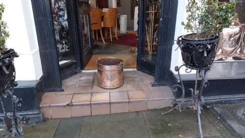 VICTORIAN COPPER LOG BUCKET - ADDITIONAL PHOTO 1