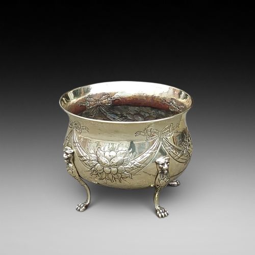 Late 19thc Brass Planter Planter Jardiniere