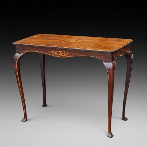 Edwardian Rosewood Hall Window Table