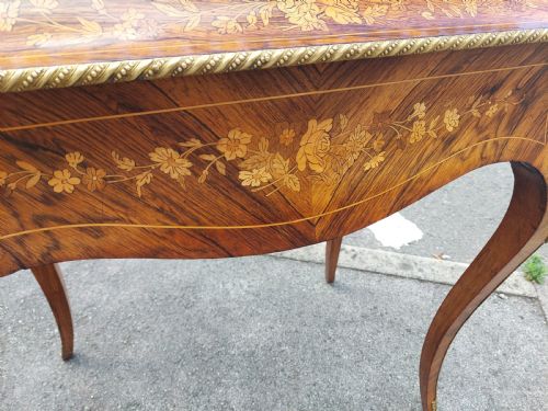 VICTORIAN KINGWOOD AND GILT METAL MOUNTED PLANTER JARDINIRE TABLE - ADDITIONAL PHOTO 6