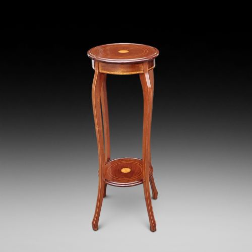 Edwardian Mahogany Torchere Stand
