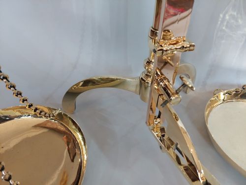 SET OF VICTORIAN BRASS BEAM SCALES - ADDITIONAL PHOTO 9