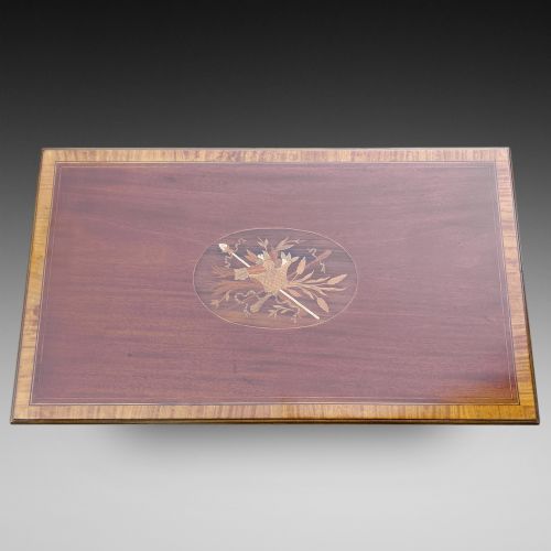 EDWARDIAN MAHOGANY MARQUETRY INLAID SIDE TABLE - ADDITIONAL PHOTO 1
