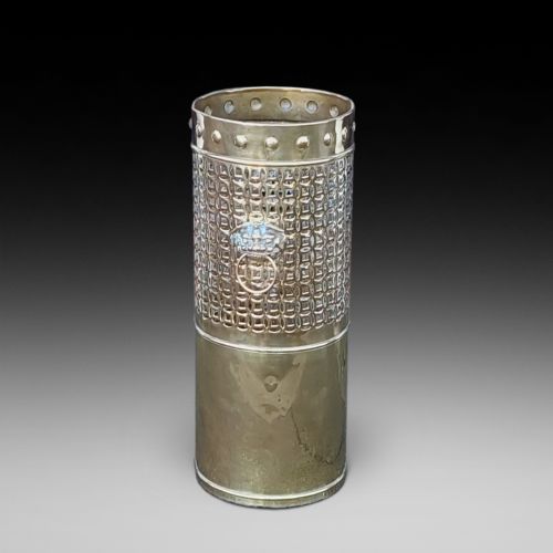 VICTORIAN PIERCED BRASS STICK STAND - ADDITIONAL PHOTO 6