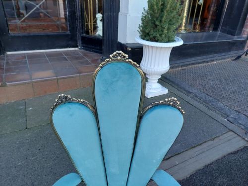 1920'S BRASS FRAMED CHILD'SDOLLS CHAIR - ADDITIONAL PHOTO 4