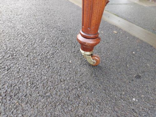 LATE 19THC WALNUT CAPTAINS CHAIR - ADDITIONAL PHOTO 6