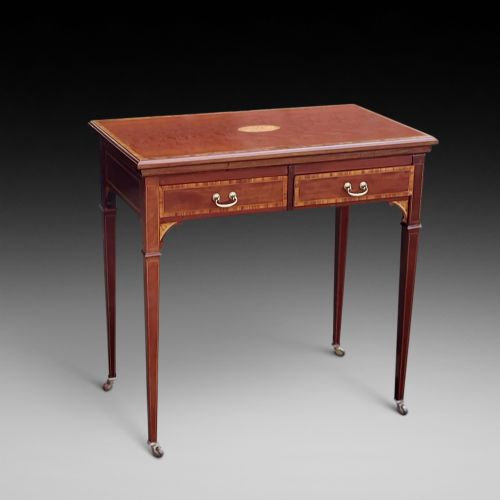 Fine Quality Late 19thc Mahogany Card Table