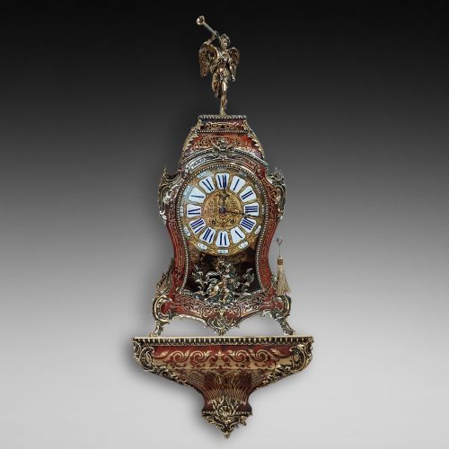 Superb Mid 19thc French Boulle Bracket Clock