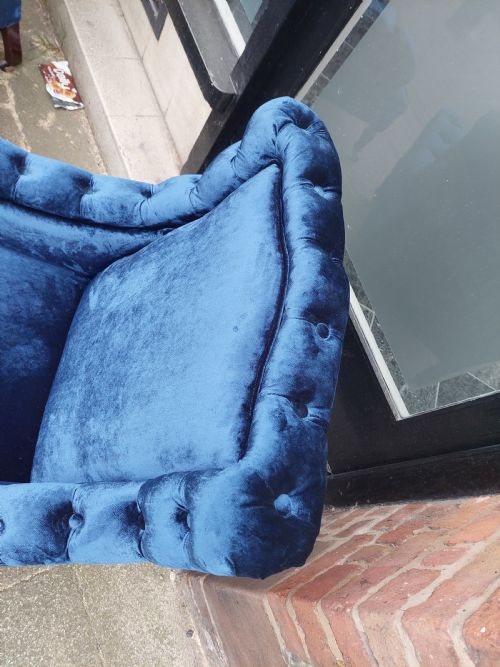 fig 2. Pair of Victorian Upholstered Armchairs