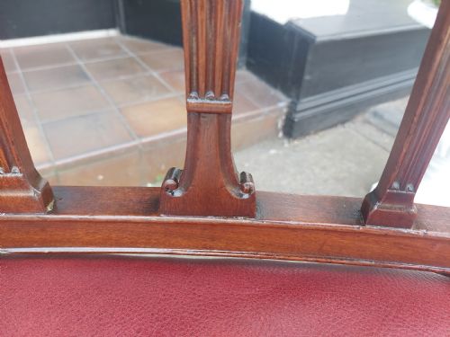 GEORGE III MAHOGANY CARVER CHAIR - ADDITIONAL PHOTO 8