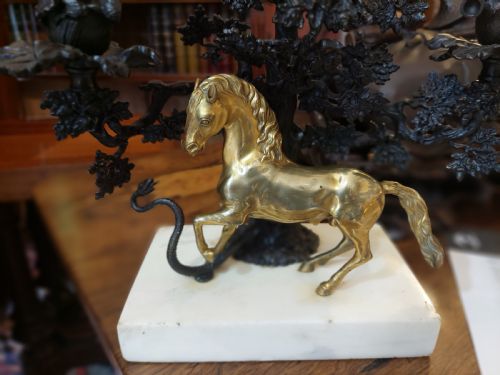 fig 1. Pair of Bronze and Gilt Candelabra c1820