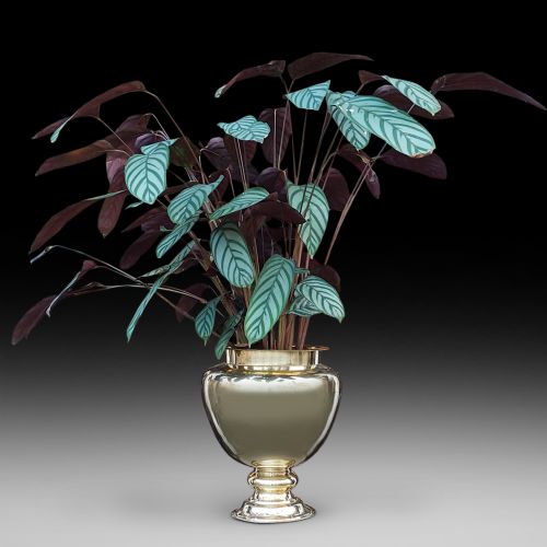 VICTORIAN BRASS PLANTER - ADDITIONAL PHOTO 1