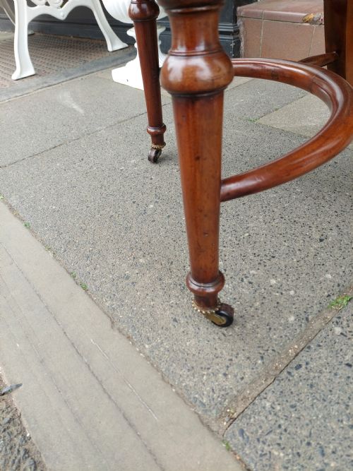 EARLY 19THC MAHOGANY DESK CHAIR - ADDITIONAL PHOTO 8