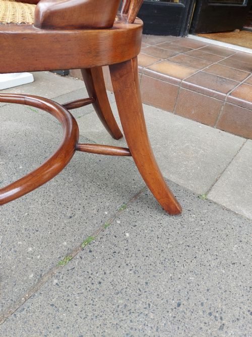 EARLY 19THC MAHOGANY DESK CHAIR - ADDITIONAL PHOTO 9