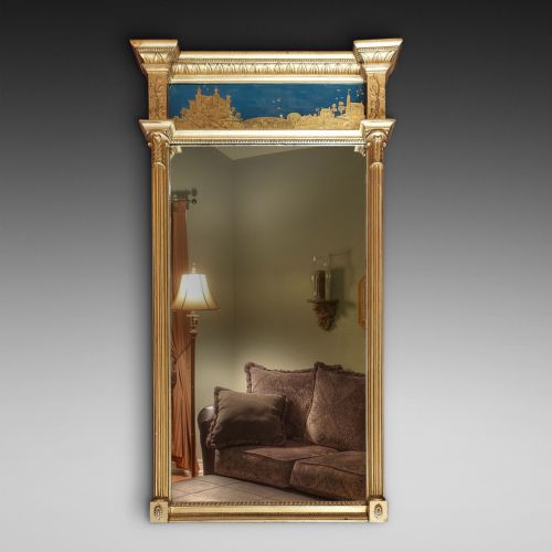 Regency Giltwood Pier Mirror