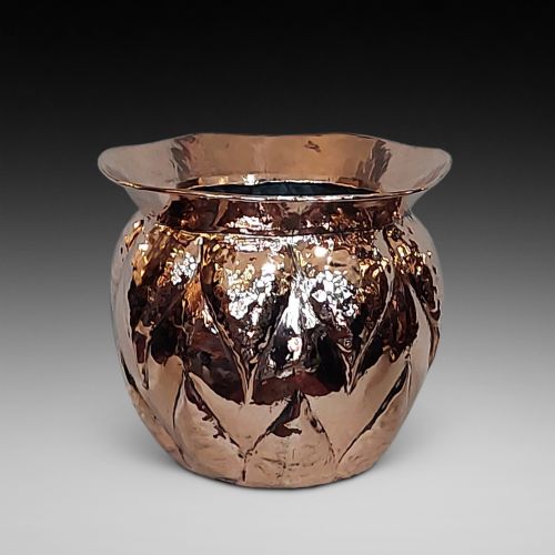 Arts and Crafts Copper Planter Jardiniere