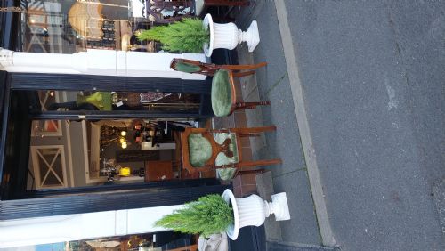 PAIR OF VICTORIAN MAHOGANY OCCASIONAL CHAIRS - ADDITIONAL PHOTO 8