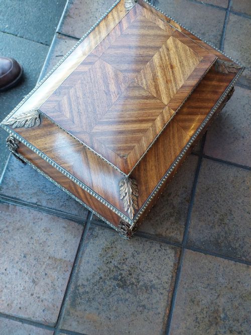 VICTORIAN KINGWOOD JEWELLERY BOX - ADDITIONAL PHOTO 2