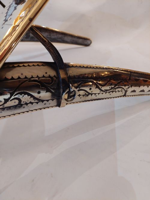 LATE19THEARLY 20THC CEREMONIAL CAMEL SADDLE - ADDITIONAL PHOTO 7