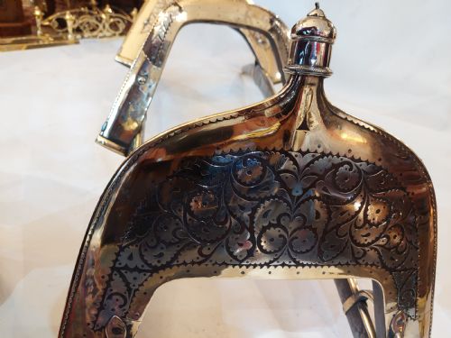 LATE19THEARLY 20THC CEREMONIAL CAMEL SADDLE - ADDITIONAL PHOTO 8