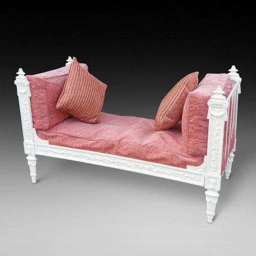 Late Victorian Cast Iron Daybed