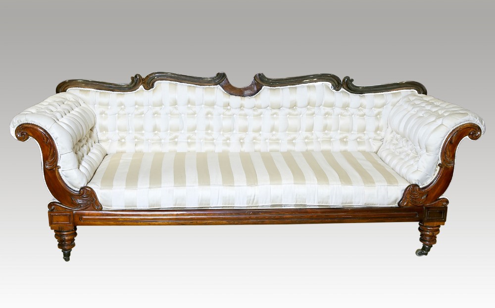 William IV Rosewood Framed Sofa