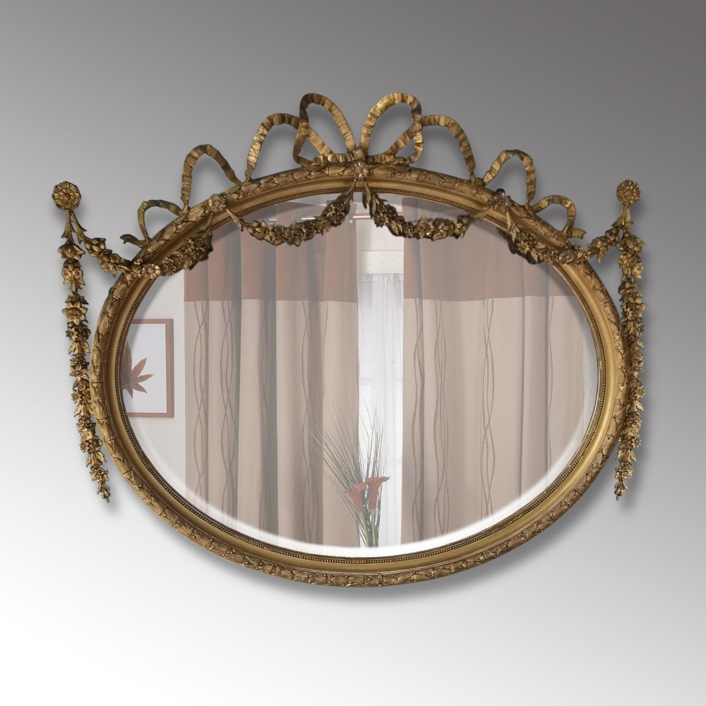 Gilt Gesso Wall Mirror