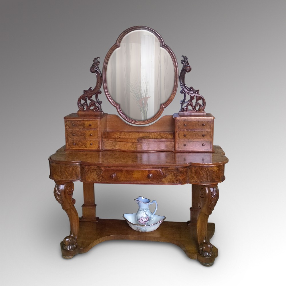 Burr Walnut Duchess Dressing Table