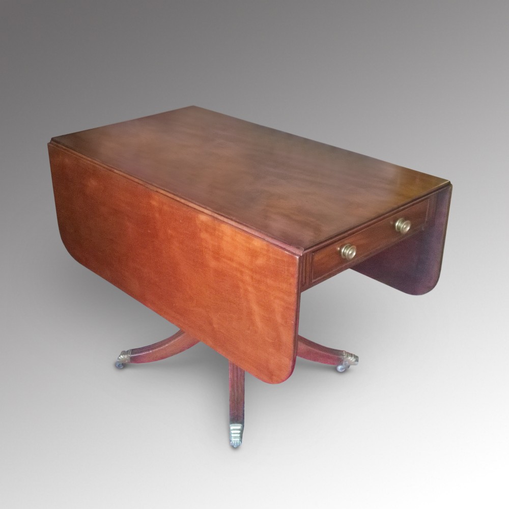 Regency Mahogany Pembroke Table