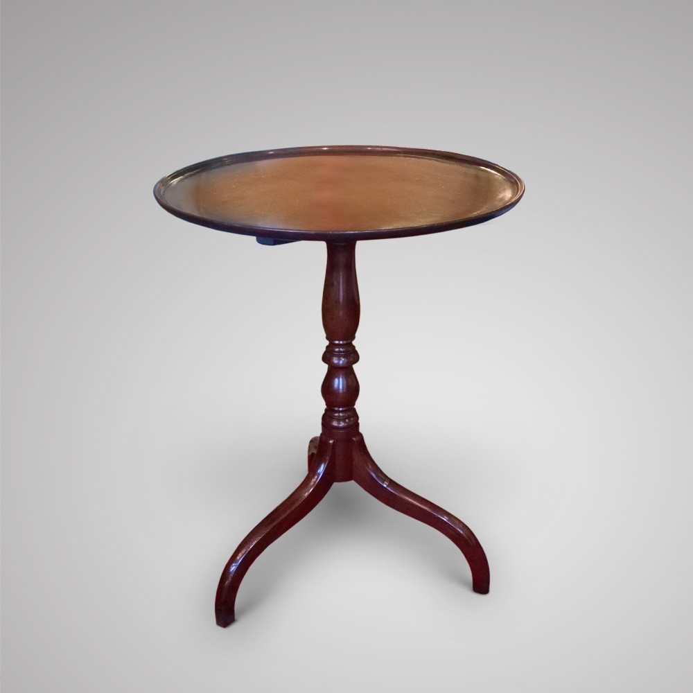 George III Mahogany Tripod Table