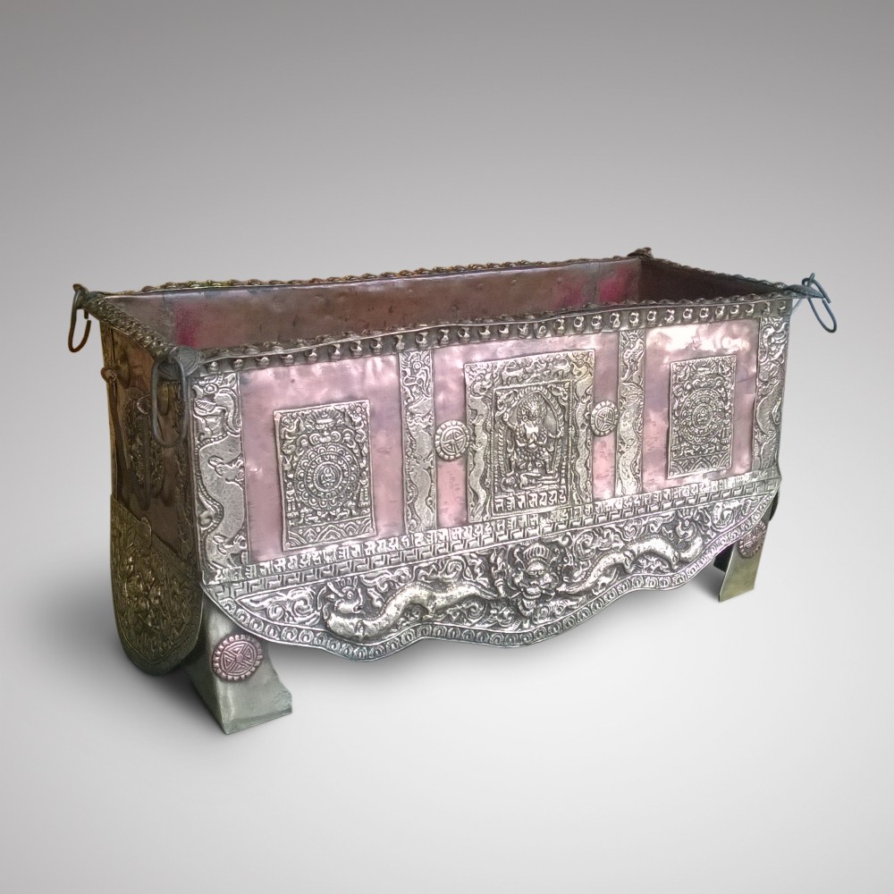 Indian Copper and Brass Plant Trough
