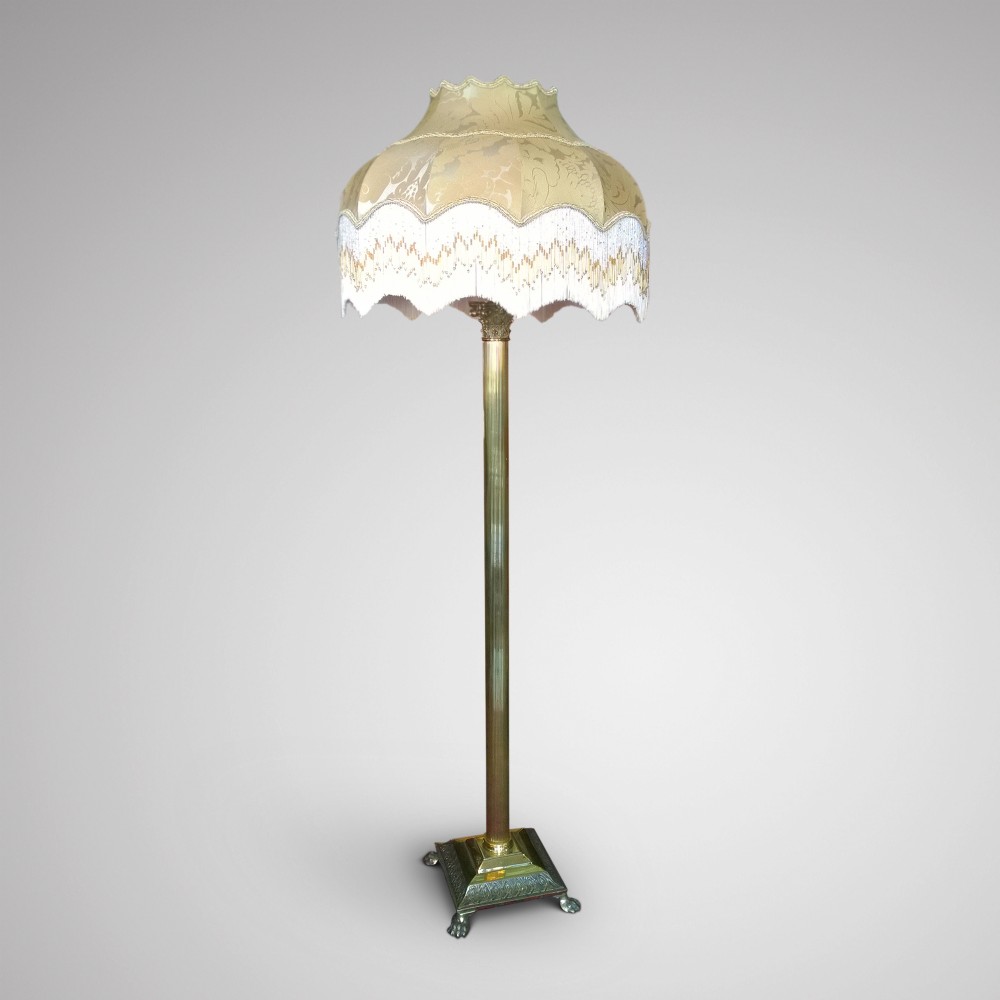 Brass Standard Lamp
