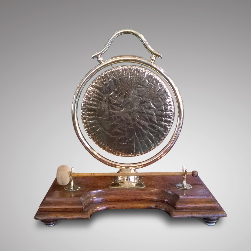 Late 19th Century Brass Table Gong