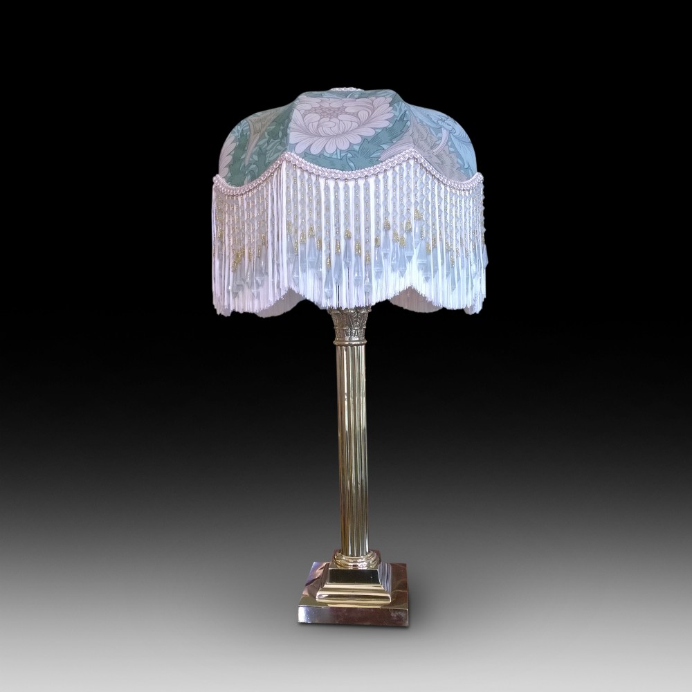 Edwardian Brass Lamp