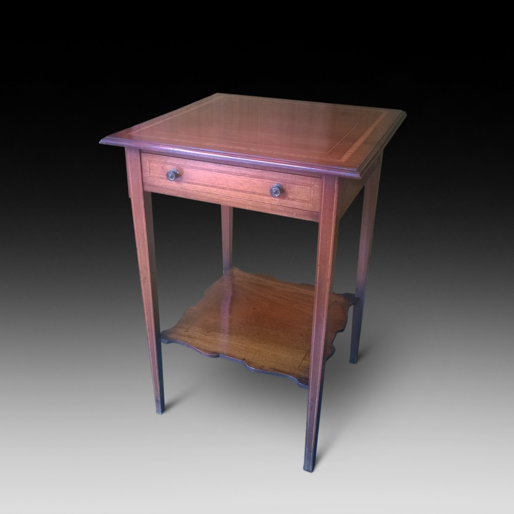 Edwardian Mahogany Side Table