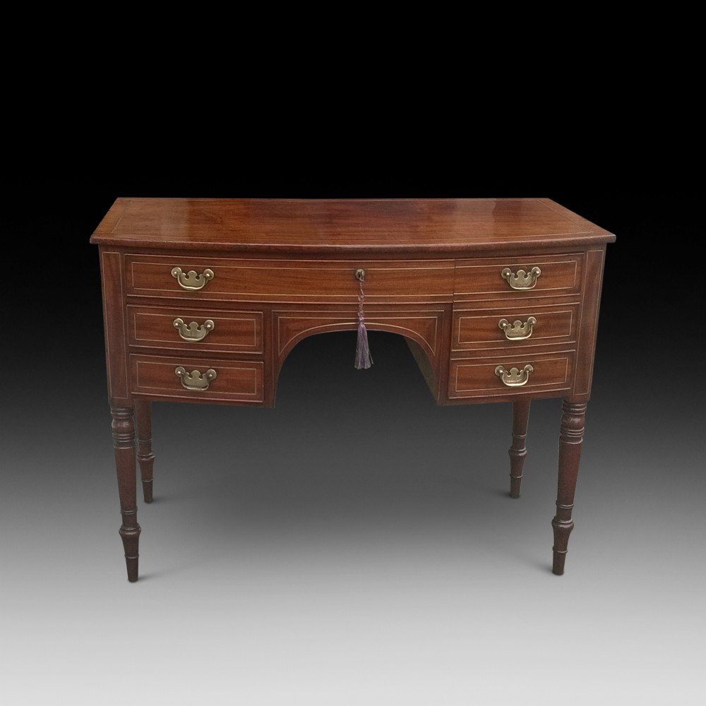 Regency Mahogany and Brass Inlaid Sideboard