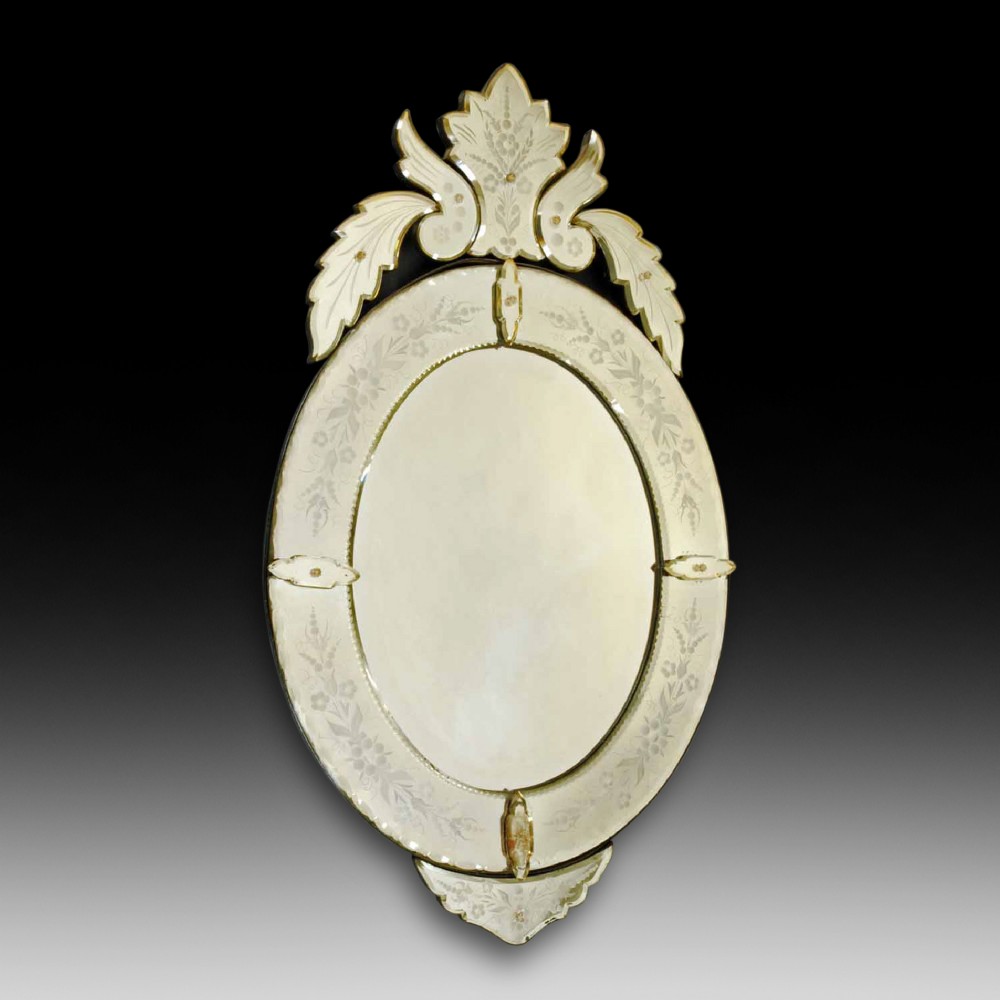 Early 20th Century Venetian Mirror