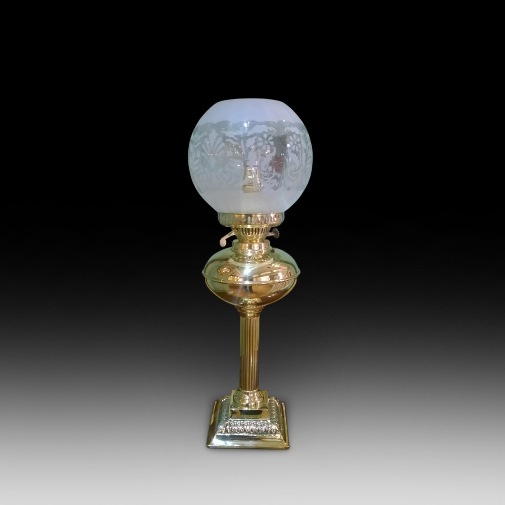 Victorian Brass Lamp