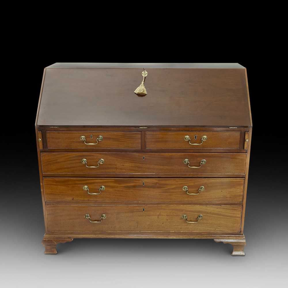 Georgian Mahogany Fall Front Bureau