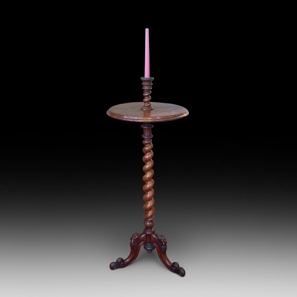 Victorian Mahogany Candle Stand