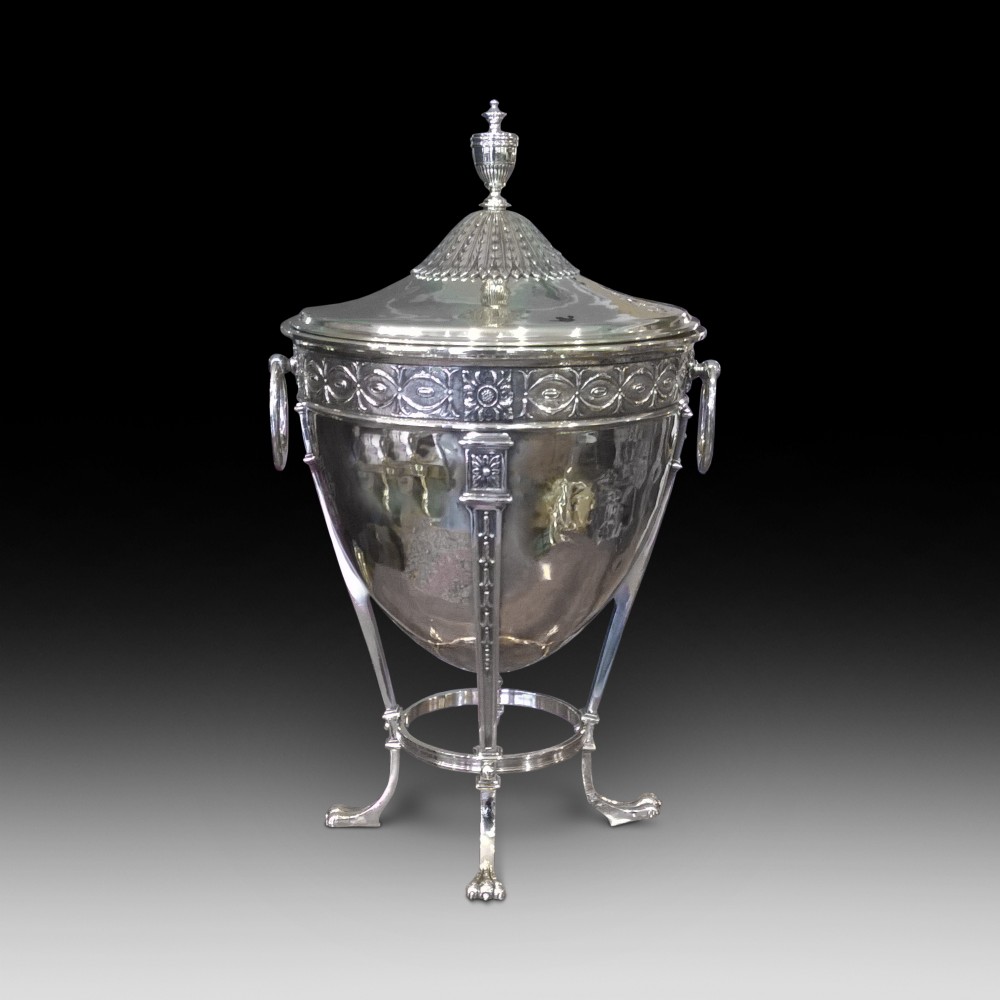 A late 19thC Adam style coal bucket