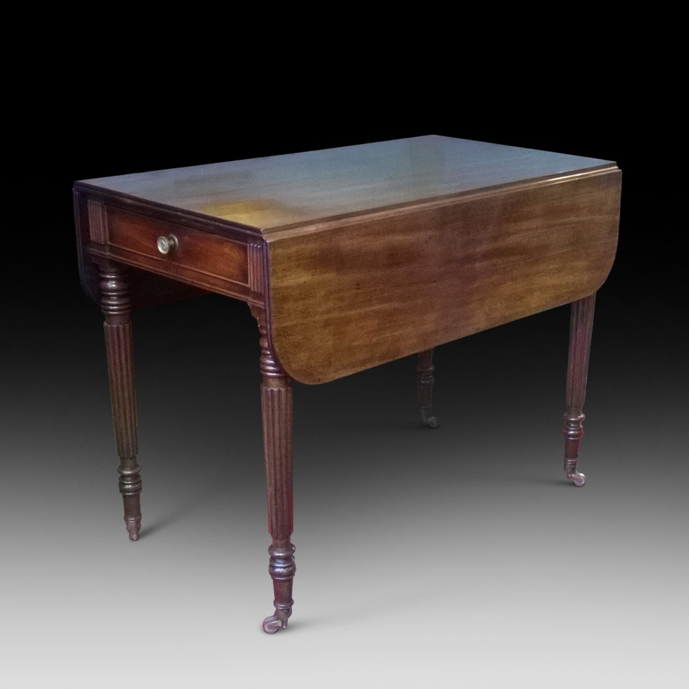 Regency Mahogany Pembroke Table