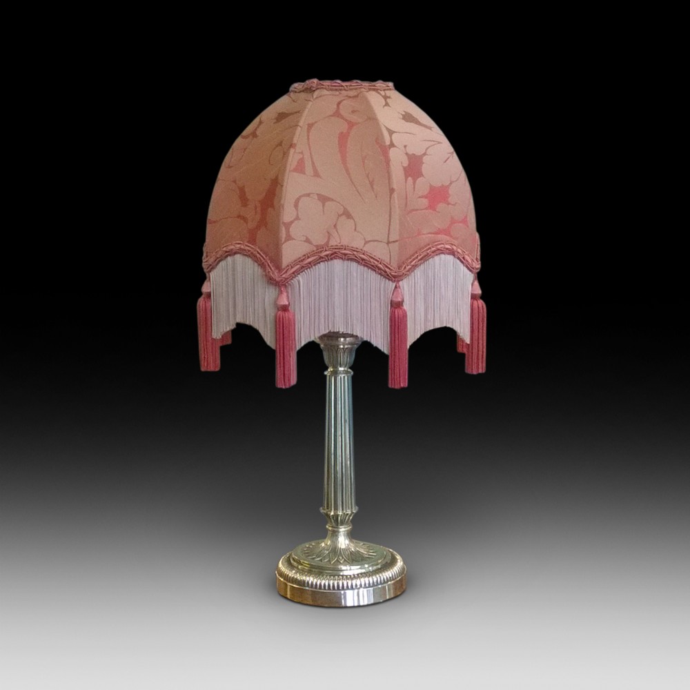 Edwardian Brass Table Lamp