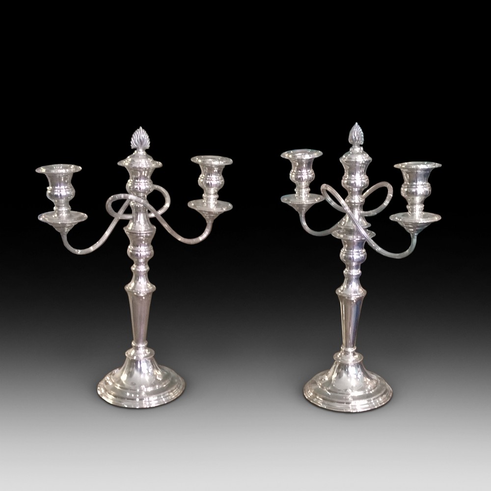 Pair of Victorian Candleabra