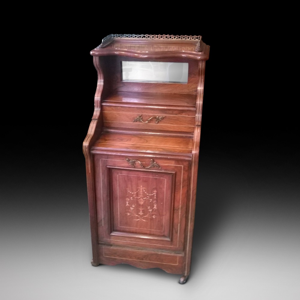 Late 19th Century Rosewood Coal Scuttle
