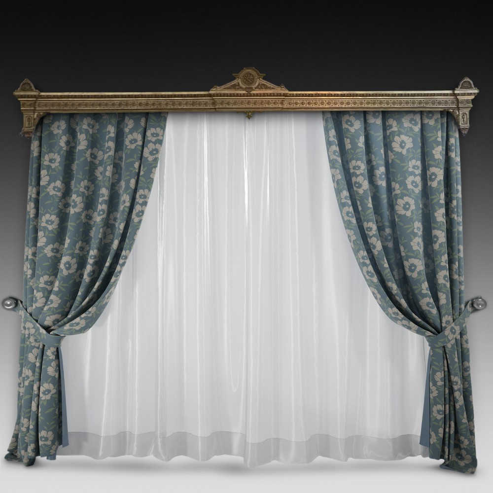 George III Gesso and Giltwood Pelmet 