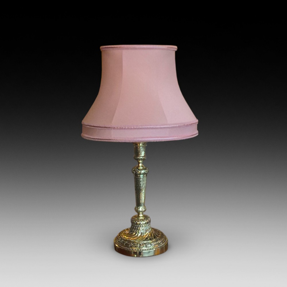 Edwardian Brass Table Lamp